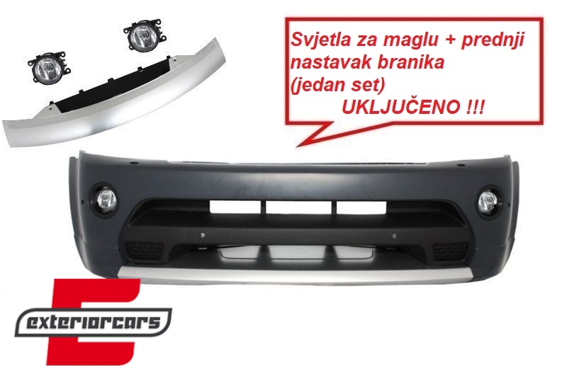 Prednji branik Autobiography dizajn / Land Range Rover Sport L320 Facelift (2009-2013) - Slika 3