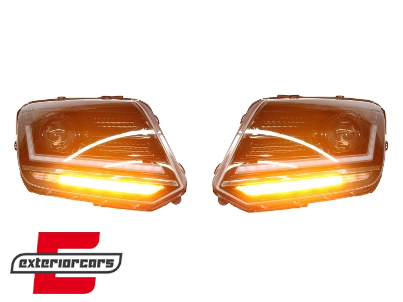 Osram Full LED prednji farovi LEDriving SEQ žmigavci (crna) / VW Amarok (2010-) - Slika 2