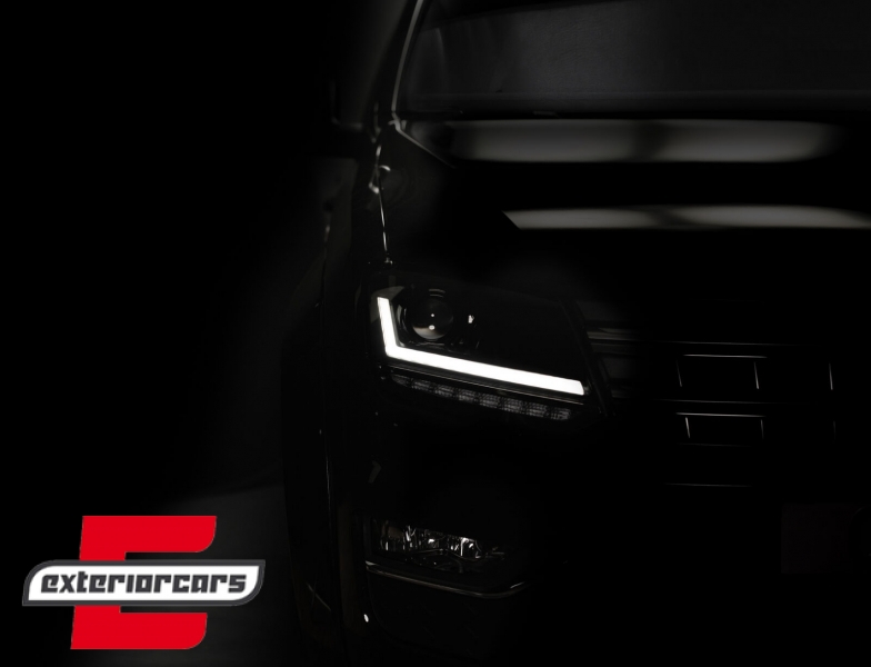 Osram Full LED prednji farovi LEDriving SEQ žmigavci (crna) / VW Amarok (2010-) - Slika 5