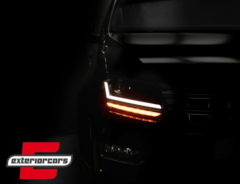 Osram Full LED prednji farovi LEDriving SEQ žmigavci (crna) / VW Amarok (2010-) - Slika 6
