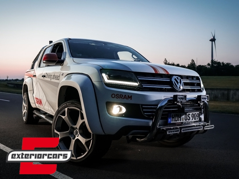 Osram Full LED prednji farovi LEDriving SEQ žmigavci (crna) / VW Amarok (2010-) - Slika 8