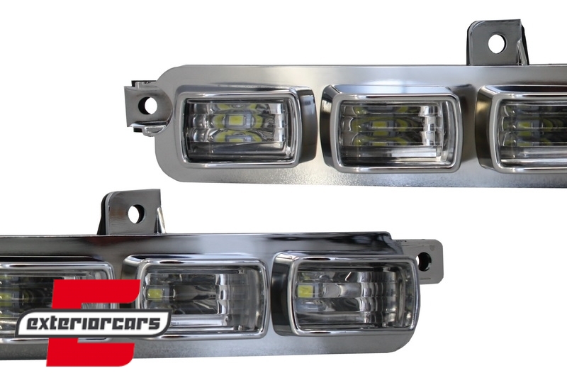 Prednji nastavak branika LED DRL B-dizajn / Mercedes G-klasa W463 (1989-2017) - Slika 5