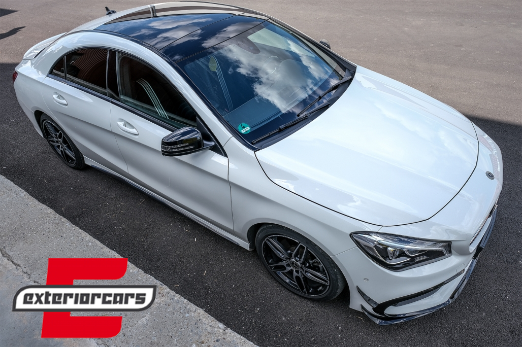 Prednji splitteri CLA45 AMG dizajn (piano crna) / Mercedes CLA W117 Facelift (2016-2018) - Slika 13