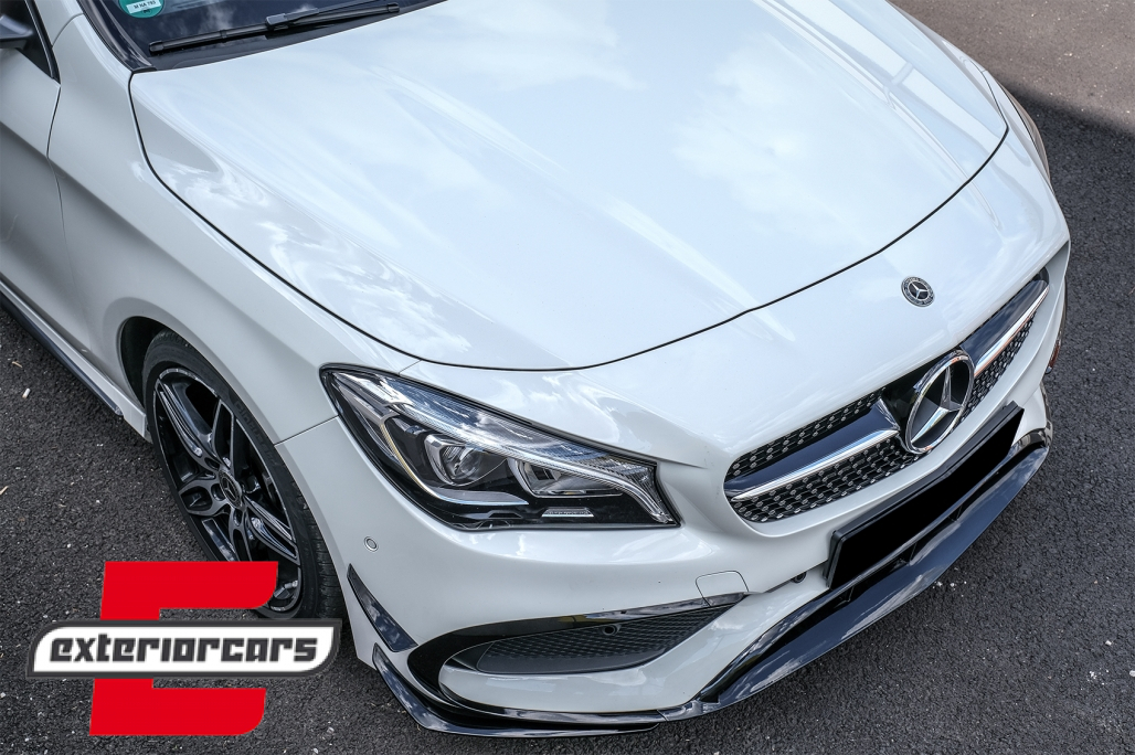 Prednji splitteri CLA45 AMG dizajn (piano crna) / Mercedes CLA W117 Facelift (2016-2018) - Slika 14
