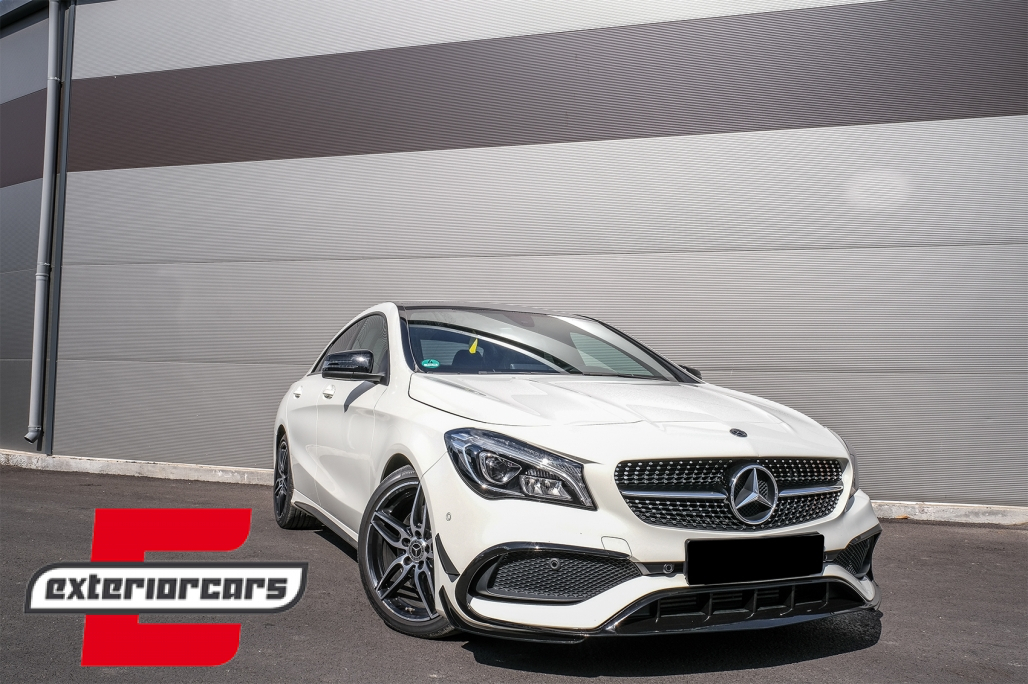 Prednji splitteri CLA45 AMG dizajn (piano crna) / Mercedes CLA W117 Facelift (2016-2018) - Slika 9
