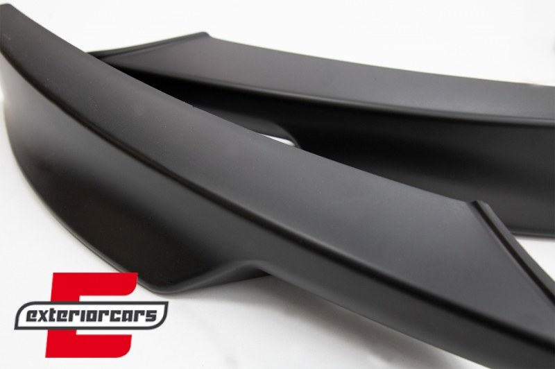 Prednji splitteri branika (mat crna) / BMW serije 3 E90 E91 LCI (09.2008-2011) - Slika 7