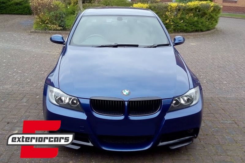 Splitteri za M paket branik (mat crna) / BMW serije 3 E90 E91 M paket (2005-2008) - Slika 7