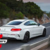 Difuzor zraka & nastavci auspuha Facelift C63S AMG dizajn (crna) / Mercedes C-klasa C205 A205 Coupe Cabrio (2014-2019) - Slika 19
