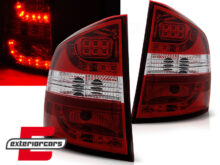 LED stražnja svjetla (crvena/kristal) / SKODA Octavia II 1Z Kombi (2004-2012)