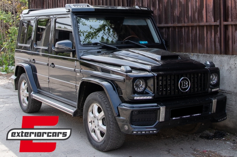 LED dnevna svjetla AMG dizajn (crna) / Mercedes G-klasa W463 (1989-2012) - Slika 7