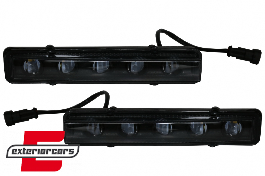 LED dnevna svjetla AMG dizajn (crna) / Mercedes G-klasa W463 (1989-2012)