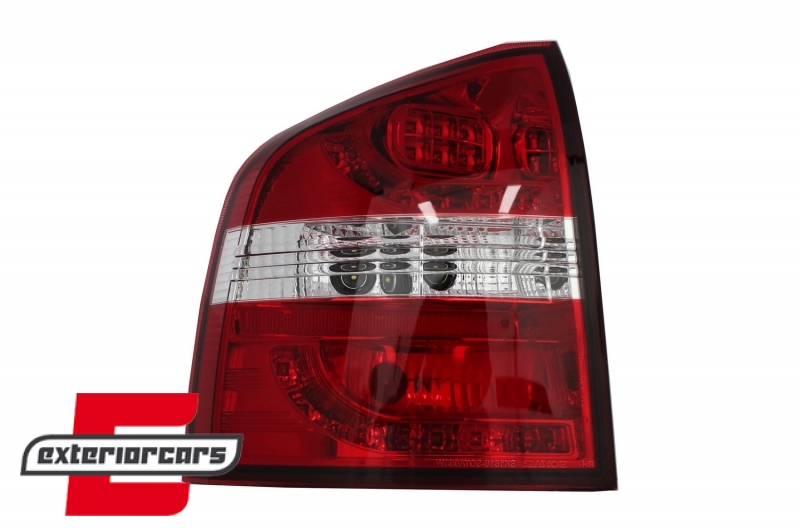 LED stražnja svjetla (crvena/kristal) / SKODA Octavia II 1Z Kombi (2004-2012) - Slika 2