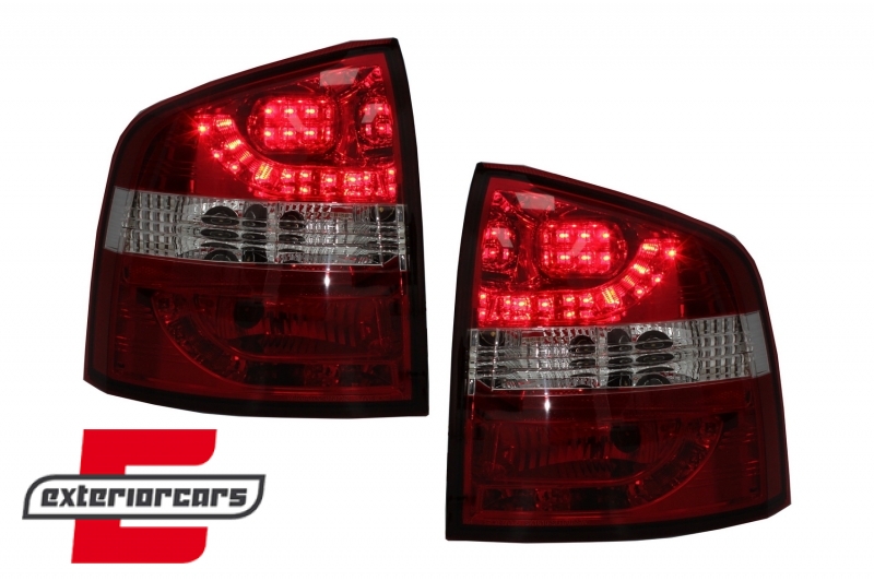 LED stražnja svjetla (crvena/kristal) / SKODA Octavia II 1Z Kombi (2004-2012) - Slika 6