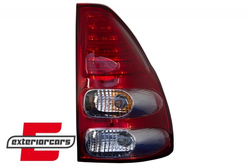 LED stražnja svjetla (crvena/kristal) / Toyota Land Cruiser FJ120 (2003-2008) - Slika 3