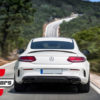 Difuzor zraka & nastavci auspuha Facelift C63S AMG dizajn (crna) / Mercedes C-klasa C205 A205 Coupe Cabrio (2014-2019) - Slika 18