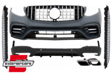 Bodykit GLC63 AMG dizajn & bočne stepenice / Mercedes GLC SUV X253 (2015-07.2019)