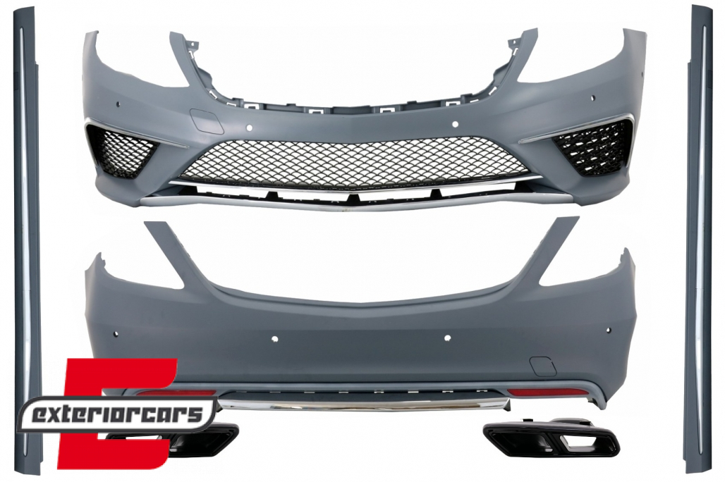 Bodykit & nastavci auspuha S63 AMG Chrome Special Edition / Mercedes Benz W222 S-klasa (2013-06.2017)