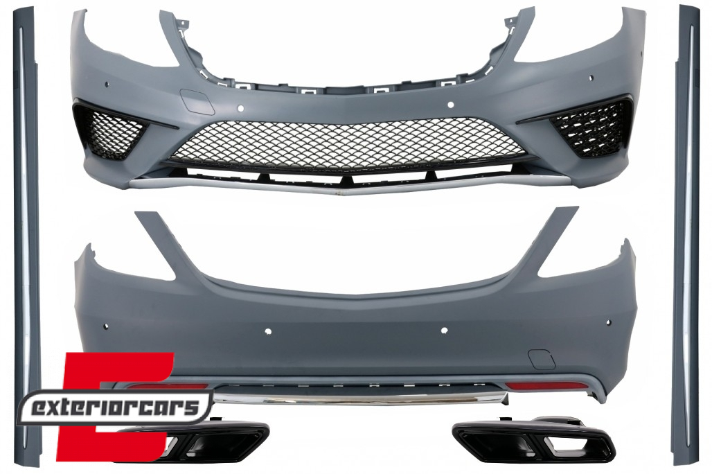 Bodykit & nastavci auspuha S63 AMG dizajn / Mercedes S-klasa W222 (2013-06.2017)