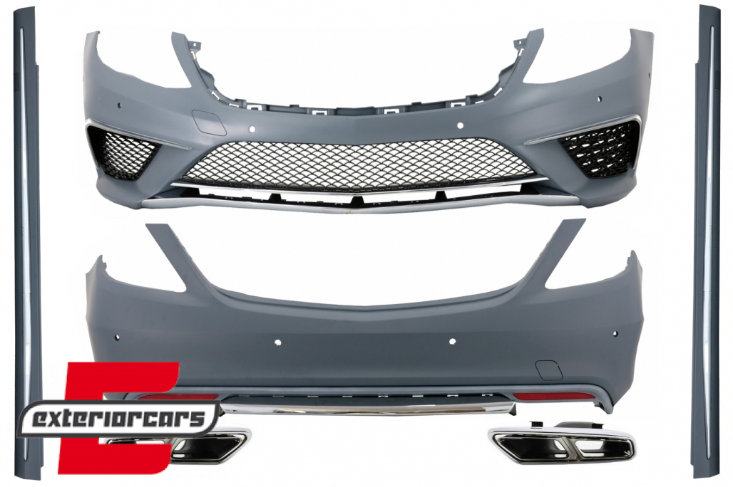 Bodykit & nastavci auspuha S65 AMG Chrome Special Edition / Mercedes W222 S-klasa (2013-06.2017)
