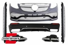 Bodykit GLC63 AMG dizajn & bočne stepenice / Mercedes GLC SUV X253 (2015-07.2019)