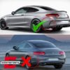 Difuzor zraka & nastavci auspuha Facelift C63S AMG dizajn (crna) / Mercedes C-klasa C205 A205 Coupe Cabrio (2014-2019) - Slika 17