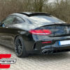 Difuzor zraka & nastavci auspuha Facelift C63S AMG dizajn (crna) / Mercedes C-klasa C205 A205 Coupe Cabrio (2014-2019) - Slika 21