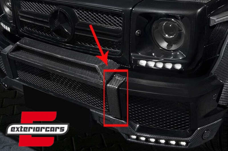 Dijelovi prednjeg branika AMG dizajn (pravi carbon) / Mercedes G-klasa W463 (1989-2017) - Slika 10