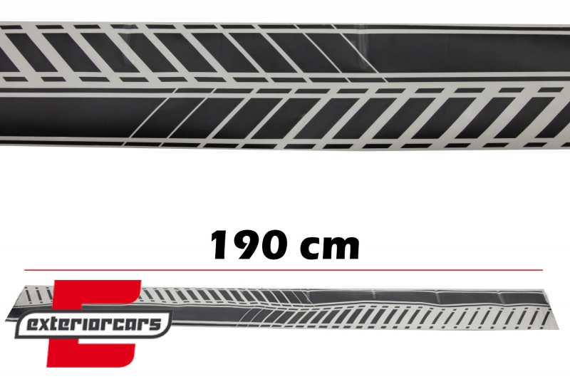 Naljepnice (mat crna) / VW POLO Golf 5 6 7 V VI VII (2003-2020) - Slika 3