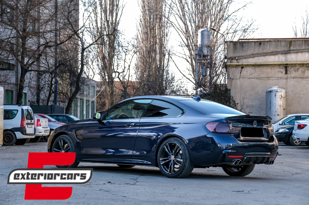 Nastavci pragova M-Performance dizajn (crna) / BMW serije 4 F32 Coupe F33 Cabrio F36 Gran Coupe - Slika 11