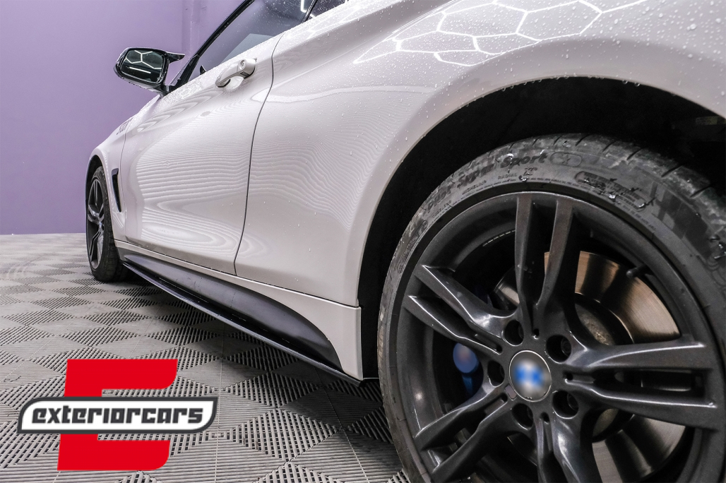 Nastavci pragova M-Performance dizajn (crna) / BMW serije 4 F32 Coupe F33 Cabrio F36 Gran Coupe - Slika 13