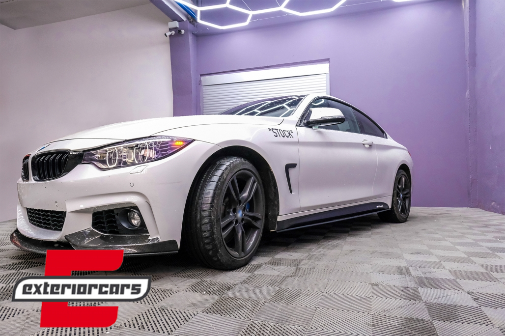 Nastavci pragova M-Performance dizajn (crna) / BMW serije 4 F32 Coupe F33 Cabrio F36 Gran Coupe - Slika 16