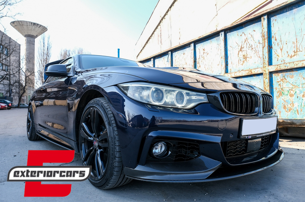 Prednji splitter M-Performance dizajn (carbon) / BMW serije 4 F32 Coupe F33 Cabrio F36 Gran Coupe (2013-03.2019) - Slika 8