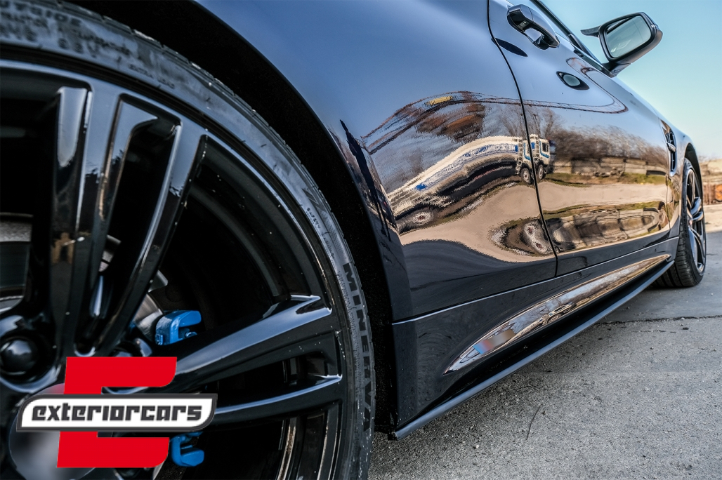 Nastavci pragova M-Performance dizajn (crna) / BMW serije 4 F32 Coupe F33 Cabrio F36 Gran Coupe - Slika 7