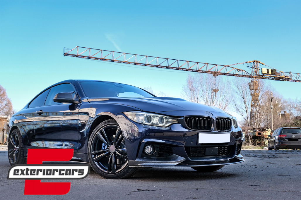 Prednji splitter M-Performance dizajn (carbon) / BMW serije 4 F32 Coupe F33 Cabrio F36 Gran Coupe (2013-03.2019) - Slika 12