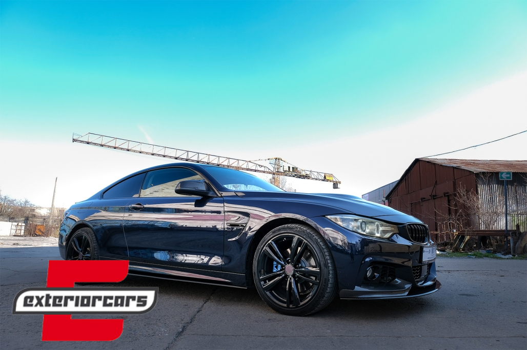 Prednji splitter M-Performance dizajn (carbon) / BMW serije 4 F32 Coupe F33 Cabrio F36 Gran Coupe (2013-03.2019) - Slika 13