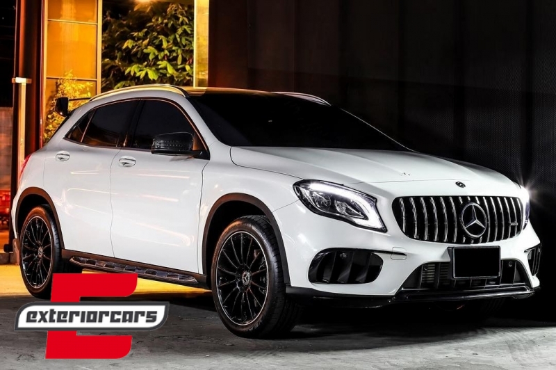 Prednja maska GT-R Panamericana dizajn (chrome) / Mercedes GLA klasa X156 Facelift (2017-2019) - Slika 7