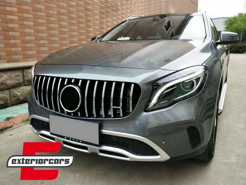 Prednja maska GT-R Panamericana dizajn (chrome) / Mercedes GLA klasa X156 Facelift (2017-2019) - Slika 8