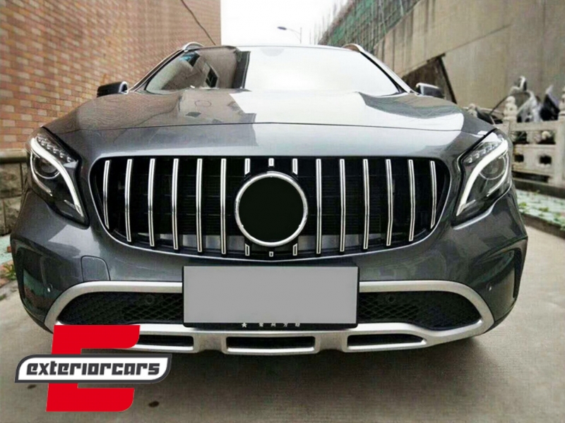 Prednja maska GT-R Panamericana dizajn (chrome) / Mercedes GLA klasa X156 Facelift (2017-2019) - Slika 9