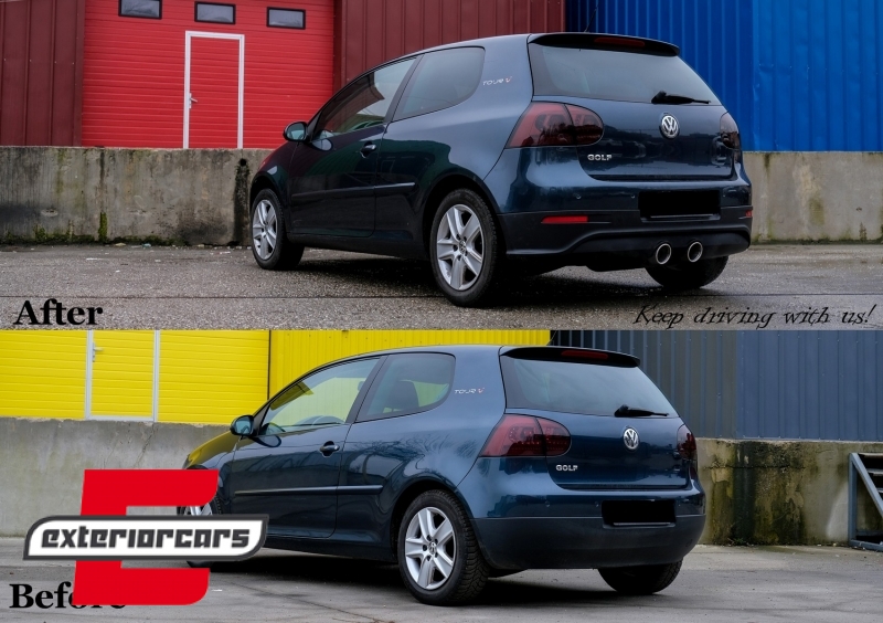 Zadnji nastavak branika R32 dizajn / VW Golf V 5 (2003-2007) - Slika 7
