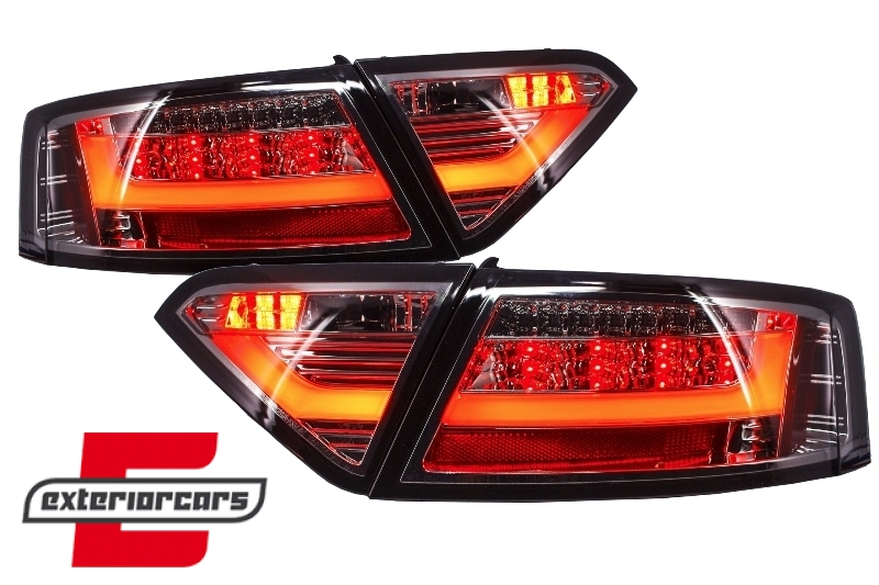 LED stražnja svjetla LedBar dizajn (crvena/smoke) / Audi A5 8T Coupe Cabrio Sportback (2007-2011) - Slika 5