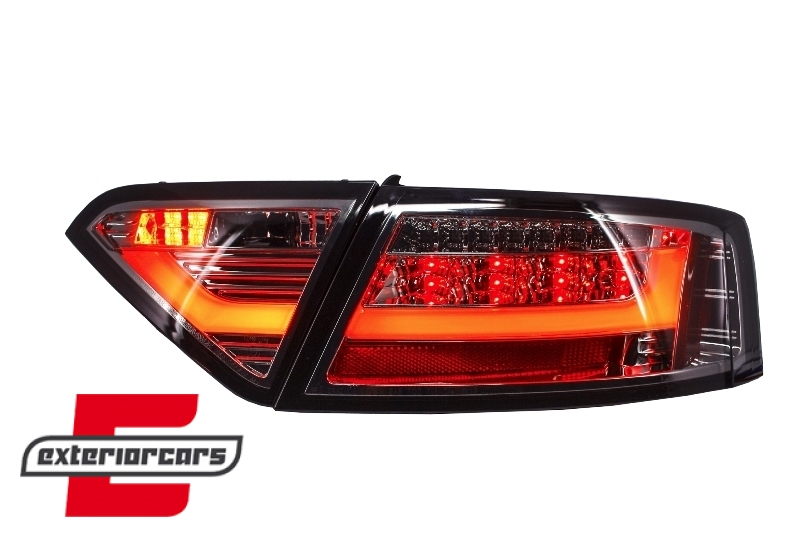LED stražnja svjetla LedBar dizajn (crvena/smoke) / Audi A5 8T Coupe Cabrio Sportback (2007-2011) - Slika 7