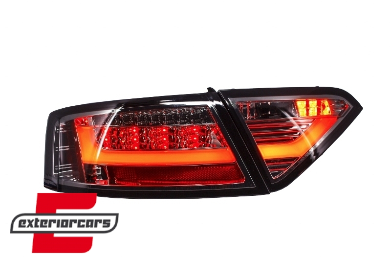 LED stražnja svjetla LedBar dizajn (crvena/smoke) / Audi A5 8T Coupe Cabrio Sportback (2007-2011) - Slika 6