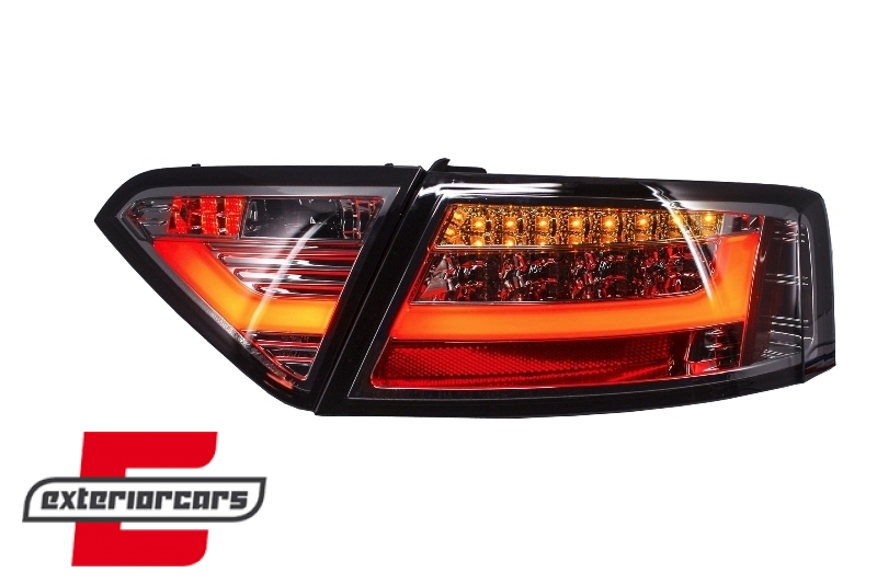 LED stražnja svjetla LedBar dizajn (crvena/smoke) / Audi A5 8T Coupe Cabrio Sportback (2007-2011) - Slika 10