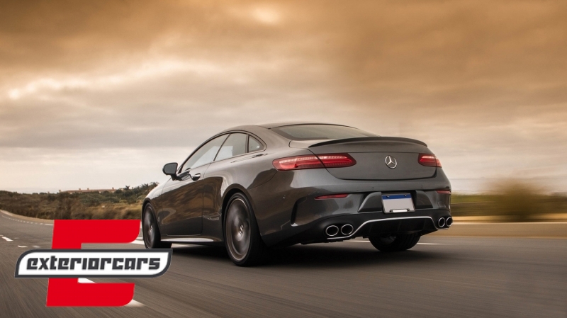Difuzor zraka & nastavci auspuha E53 AMG dizajn / Mercedes E-klasa C238 Coupe A238 Cabrio AMG Sport Line (2016-2023) - Slika 15