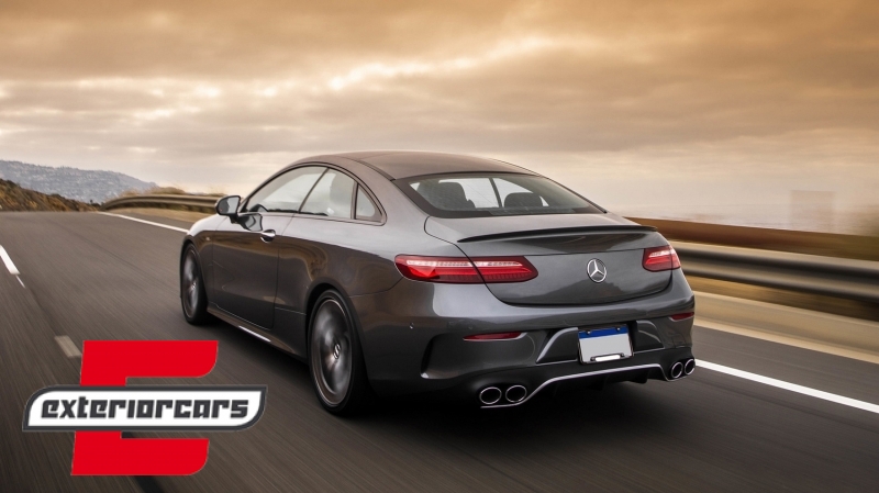 Difuzor zraka & nastavci auspuha E53 AMG dizajn / Mercedes E-klasa C238 Coupe A238 Cabrio AMG Sport Line (2016-2023) - Slika 16