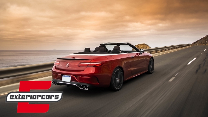 Difuzor zraka & nastavci auspuha E53 AMG dizajn / Mercedes E-klasa C238 Coupe A238 Cabrio AMG Sport Line (2016-2023) - Slika 18