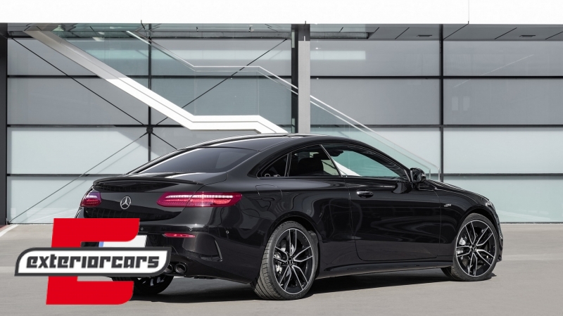 Difuzor zraka & nastavci auspuha E53 AMG Night paket dizajn / Mercedes E-klasa C238 Coupe A238 Cabrio AMG Sport Line (2016-2023) - Slika 14