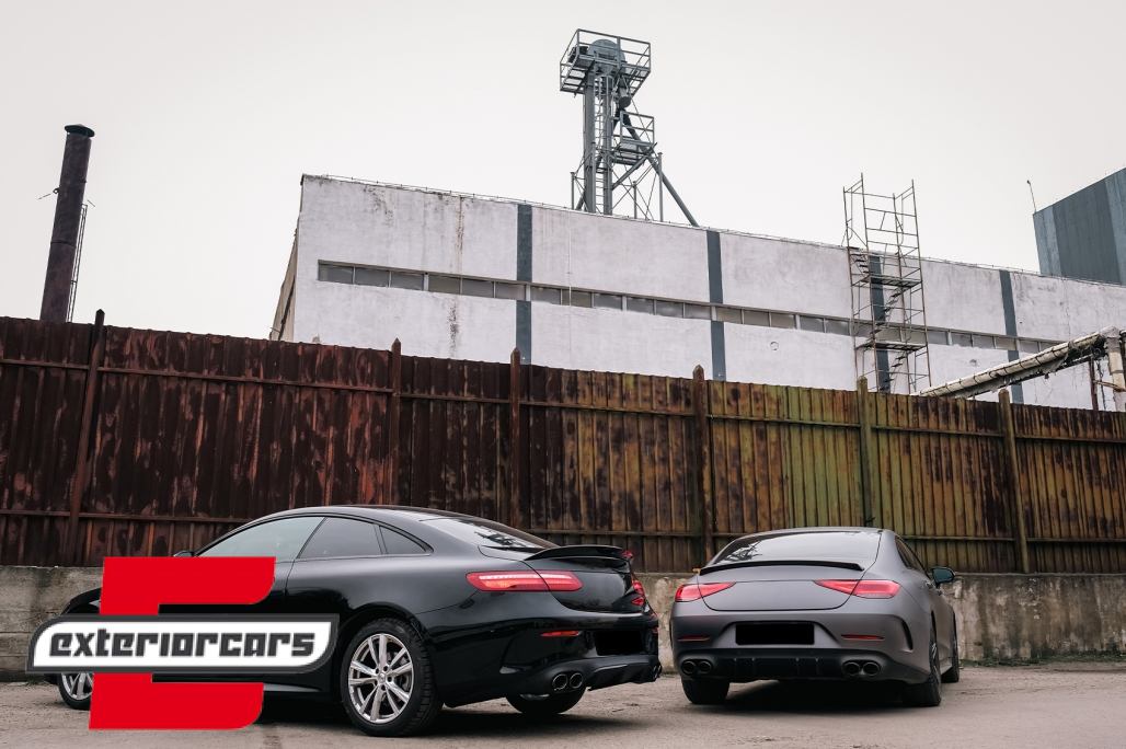 Difuzor zraka & nastavci auspuha E53 AMG Night paket dizajn / Mercedes E-klasa C238 Coupe A238 Cabrio AMG Sport Line (2016-2023) - Slika 20