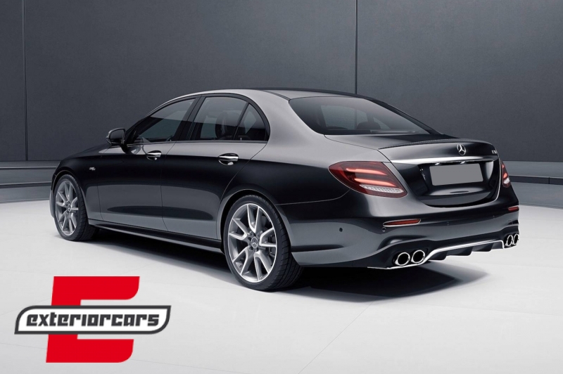 Difuzor zraka & nastavci auspuha E53 AMG dizajn / Mercedes E-klasa W213 Sport Line (2016-2019) - Slika 16