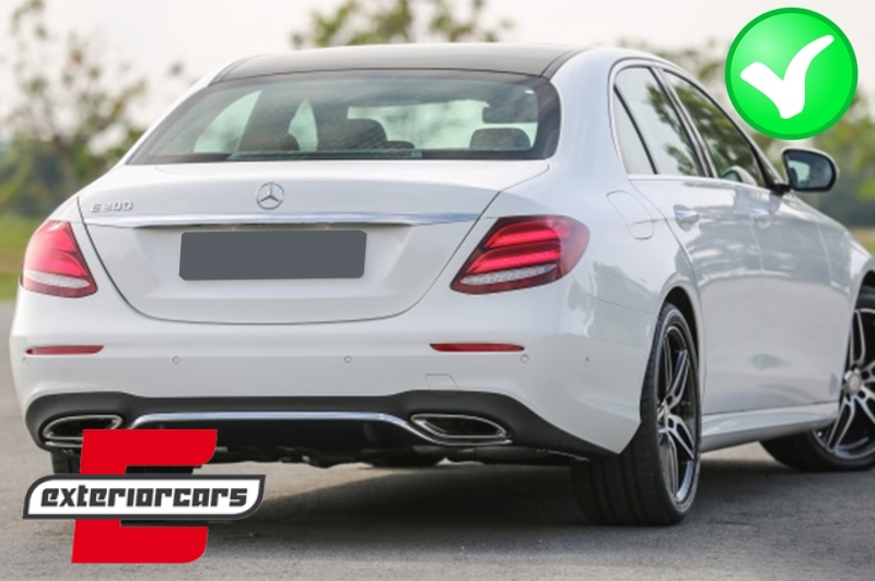 Difuzor zraka & nastavci auspuha E53 AMG Night paket dizajn / Mercedes E-klasa W213 (2016-2019) - Slika 12